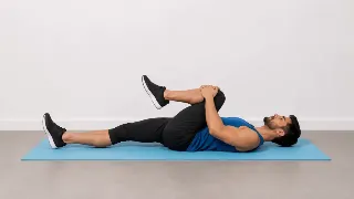 Knee To Chest Stretch Left