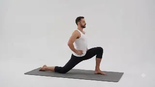 Kneeling Lunge Stretch Right